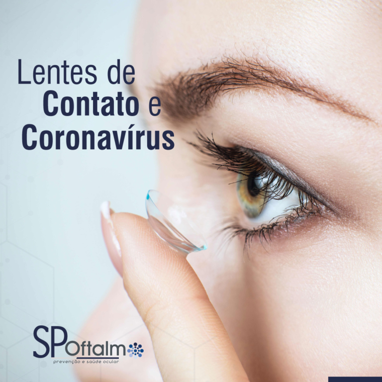Lentes de Contato e o Coronavírus